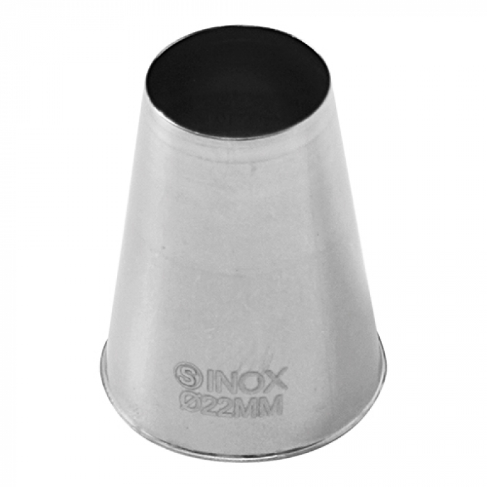 Tülle Edelstahl Nahtlos - 22 mm